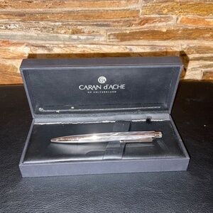 Caran d’Ache RNX.316 Steel Ballpoint Pen